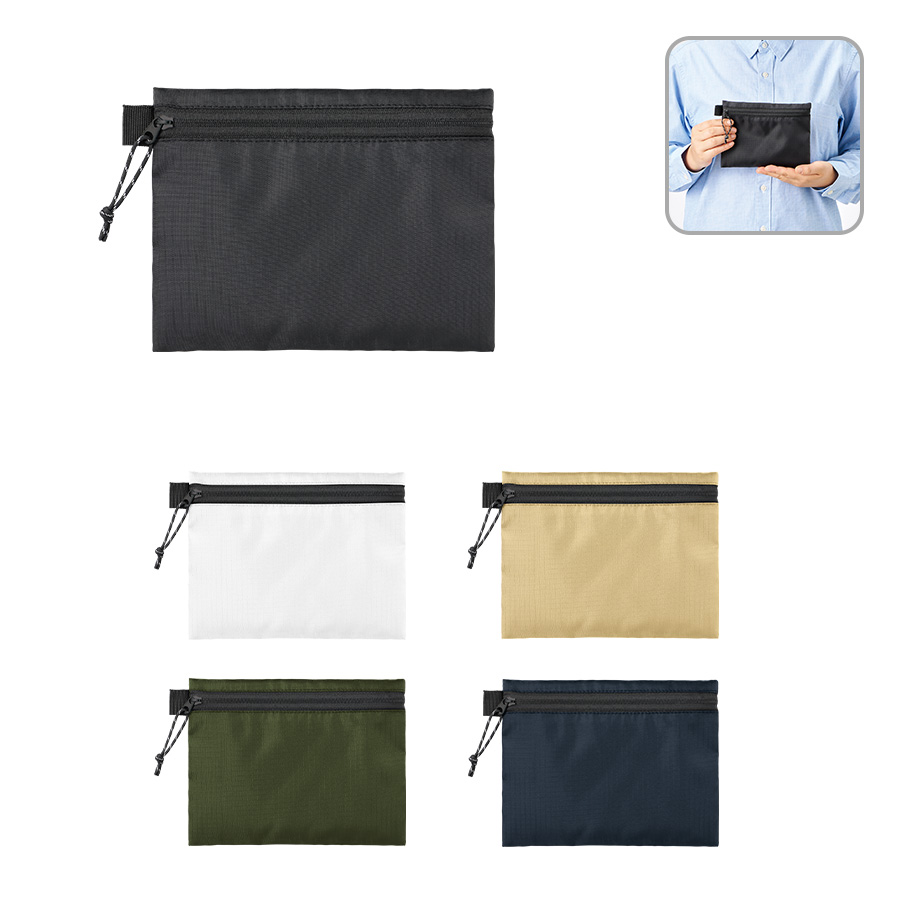 TP-0059リップストップフラットポーチ（S）