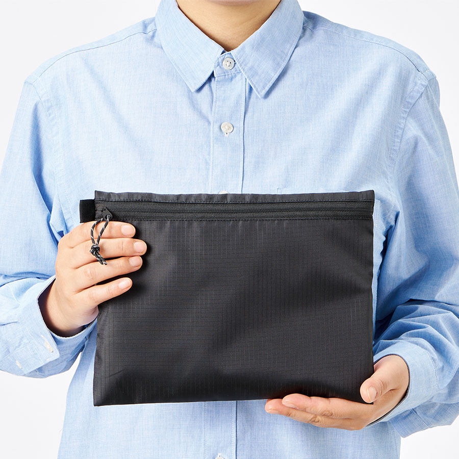 リップストップフラットポーチ（M）