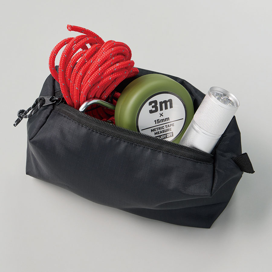 リップストップスクエアポーチ（M）