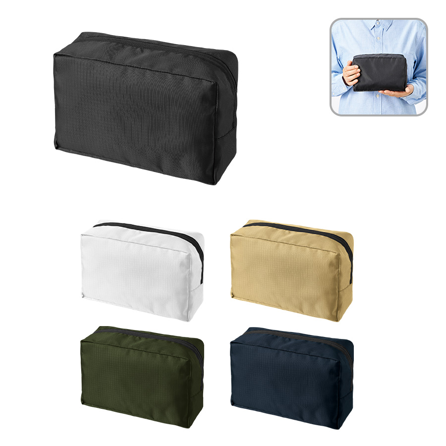 TP-0062リップストップスクエアポーチ（L）