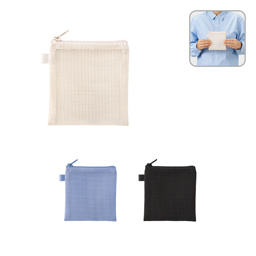 TP-0070ハードメッシュフラットポーチ（SS）