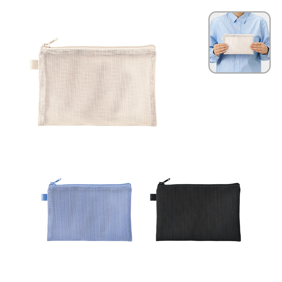 TP-0071ハードメッシュフラットポーチ（S）