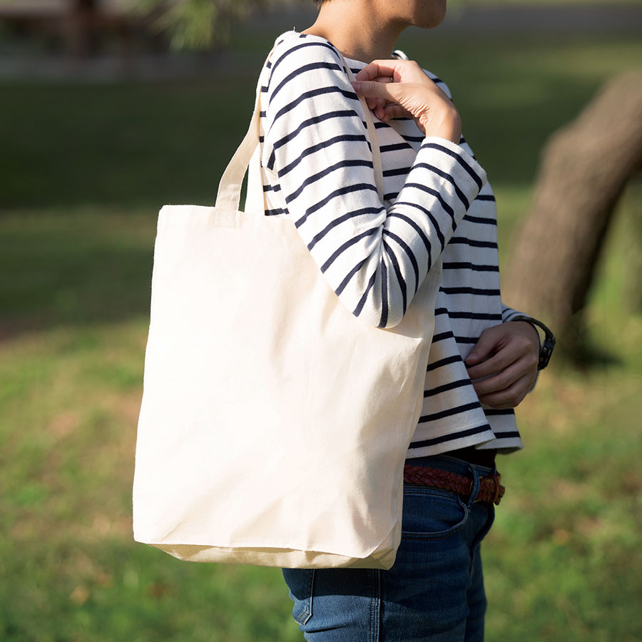 コットンバッグ（M）ナチュラル