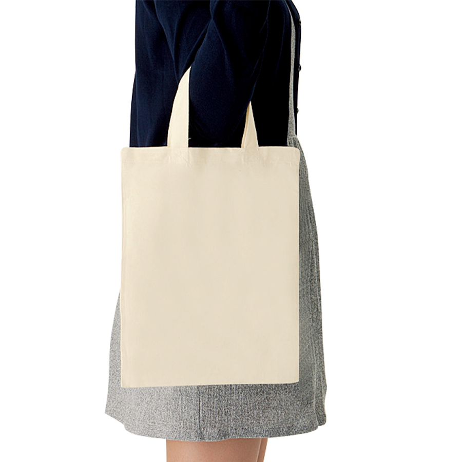 A4コットンバッグ　ナチュラル