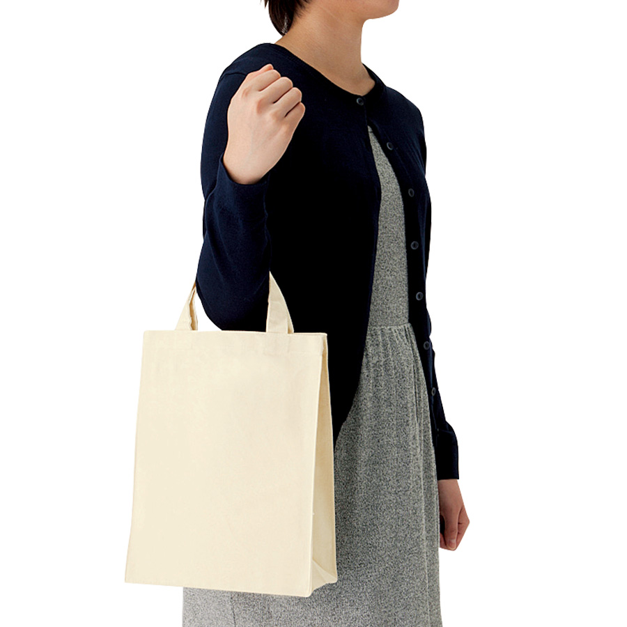 キャンバスカレッジトート（M）　ナチュラル
