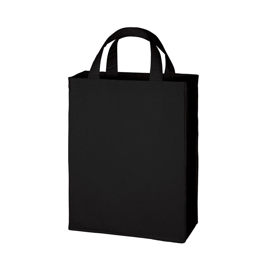 キャンバスカレッジトート（M）　ネイビー・ブラック