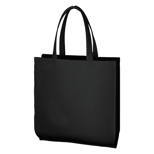 ライトキャンバスバッグ　横マチ付