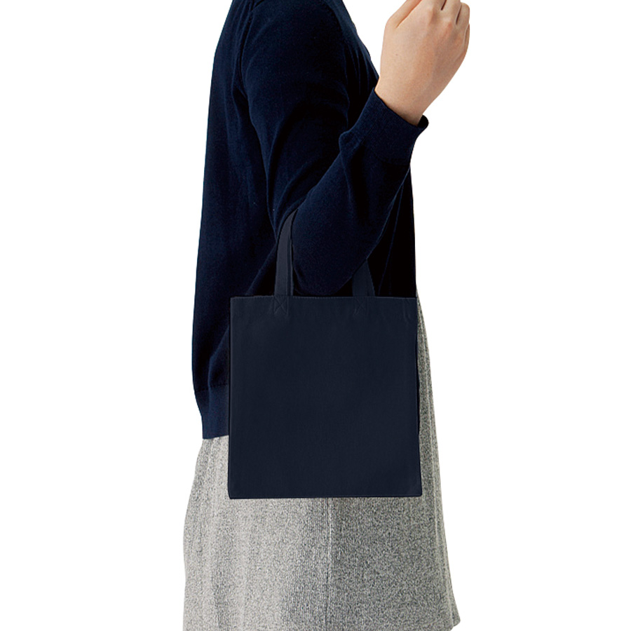 ライトキャンバスバッグ（S）　ネイビー・ブラック