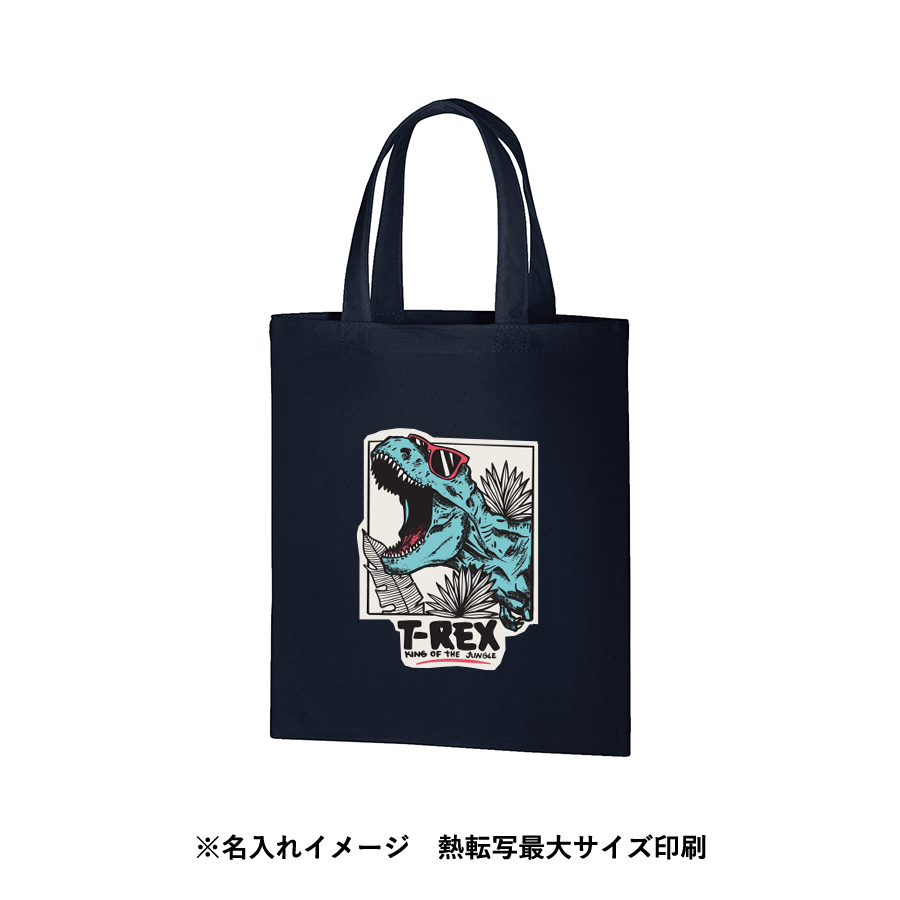 ライトキャンバスバッグ（M）　ネイビー・ブラック