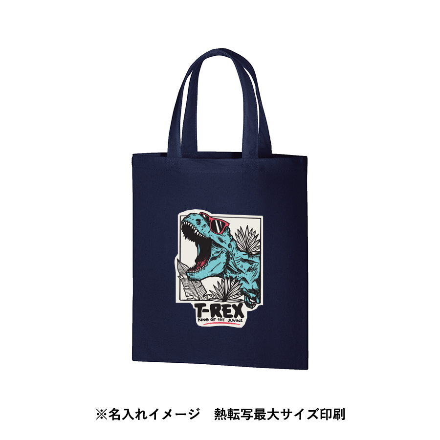 ライトキャンバスバッグ（M）　ネイビー・ブラック