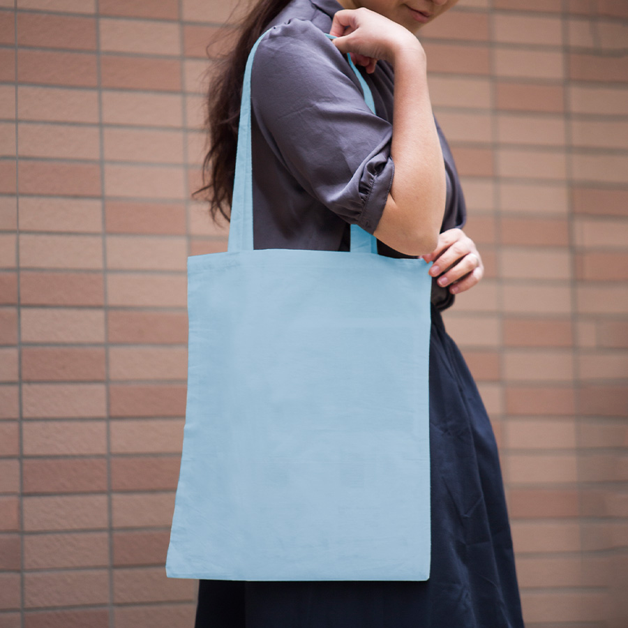 コットンナチュラルショルダートート