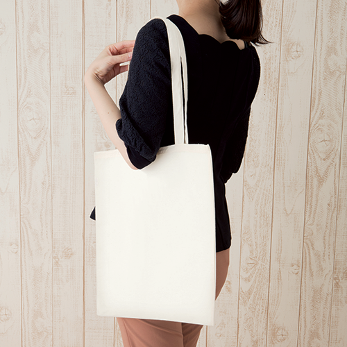 コットンナチュラルショルダートート　ナチュラル