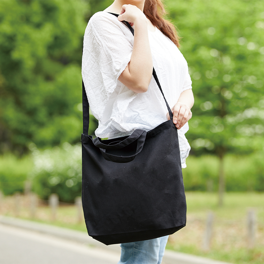 キャンバスＷスタイルバッグ