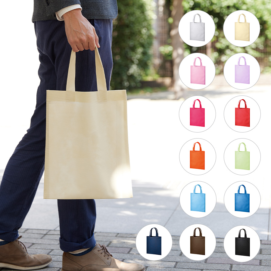 不織布A4フラットトート（カラー：13色）