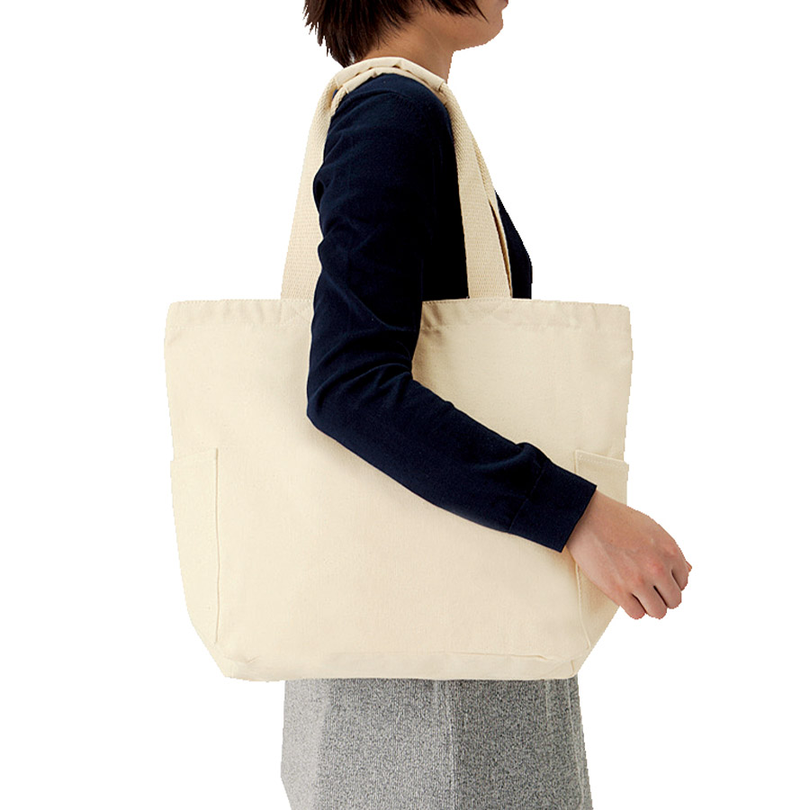 厚手キャンバスマルチトート　ナチュラル