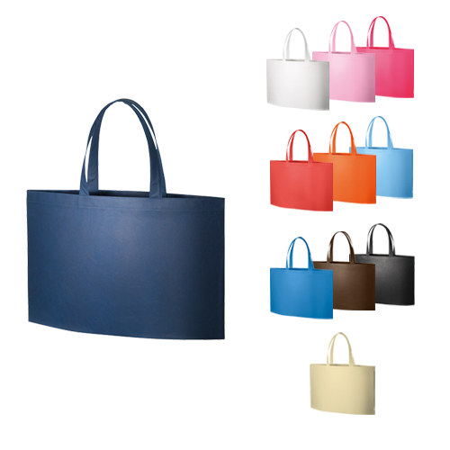 不織布イベントバッグガゼットマチ付（カラー：11色）