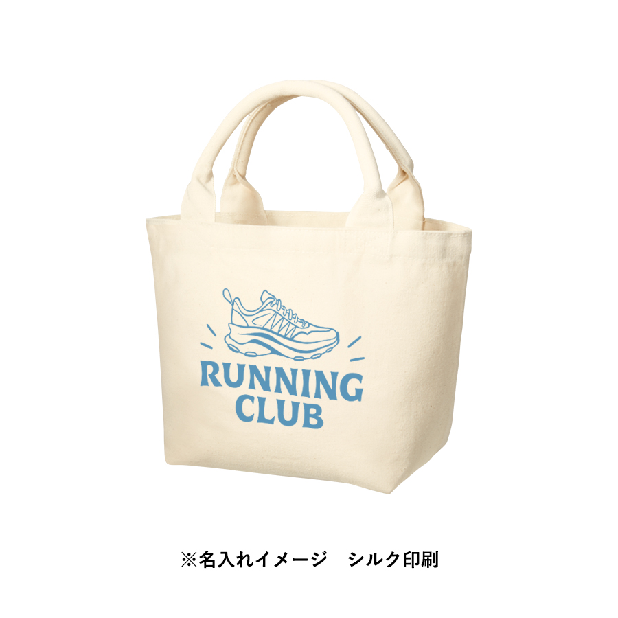 厚手キャンバスパイプハンドルトート　ナチュラル