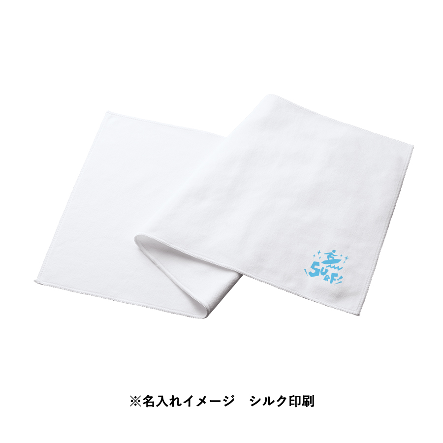 ソフトタッチフェイスタオル　ホワイト