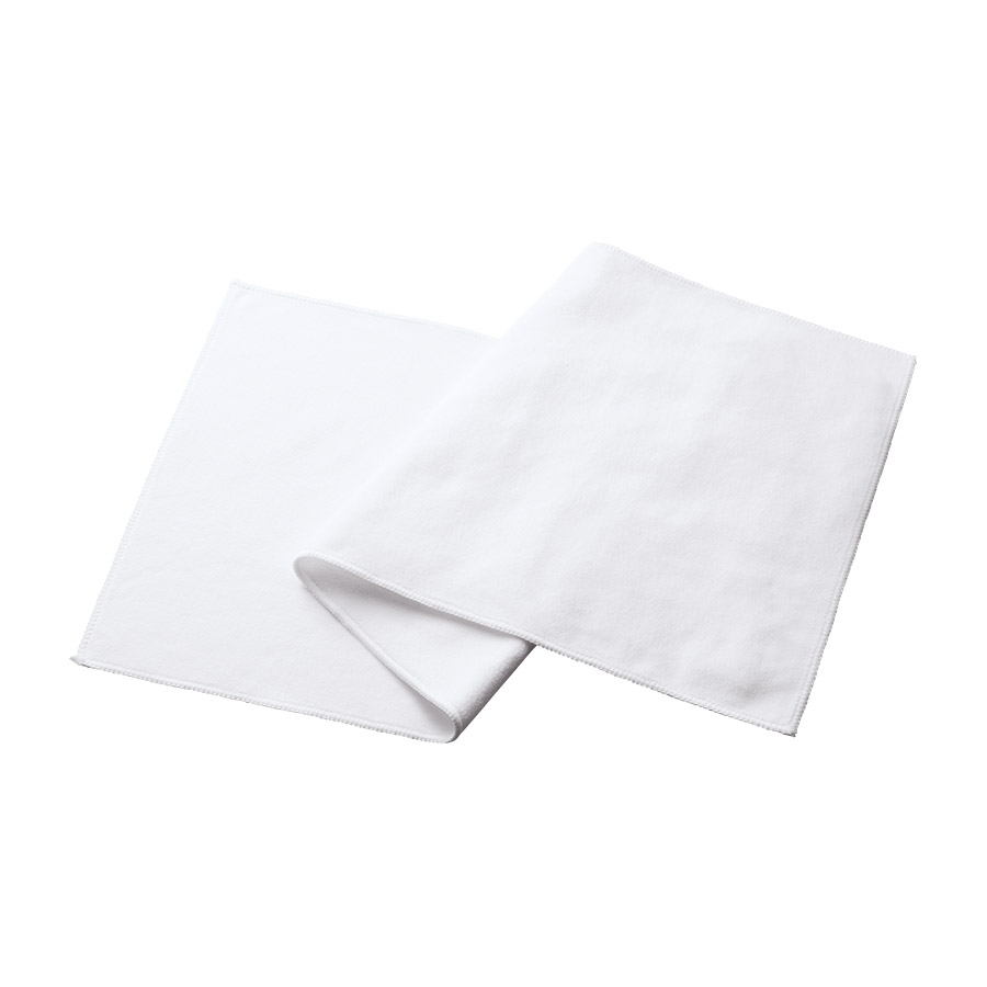 ソフトタッチフェイスタオル　ホワイト