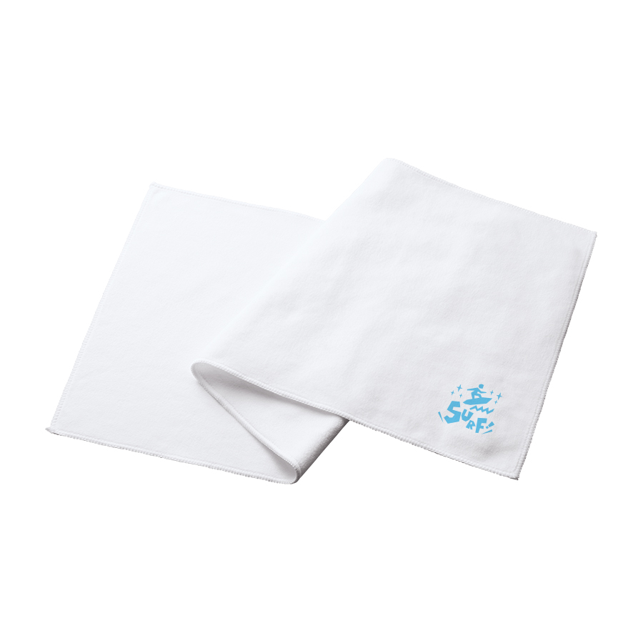 ソフトタッチフェイスタオル　ホワイト