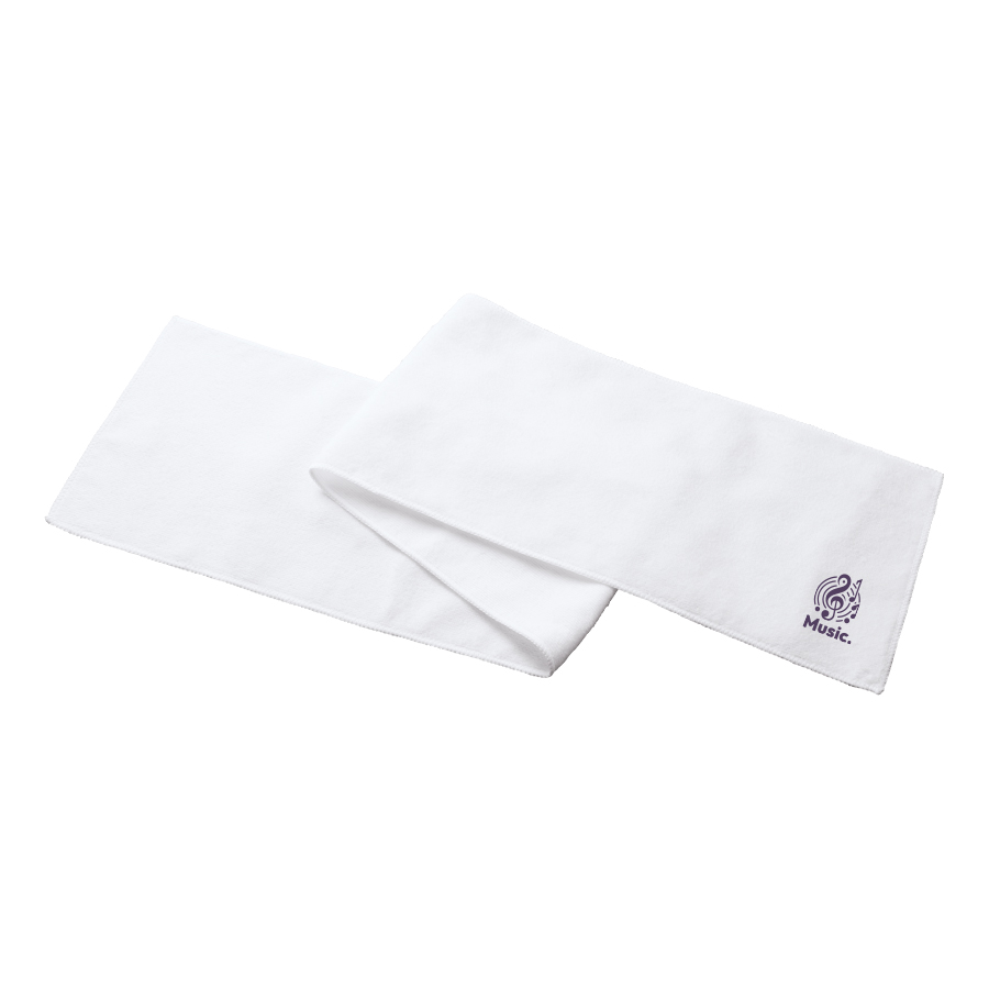 ソフトタッチマフラータオル　ホワイト