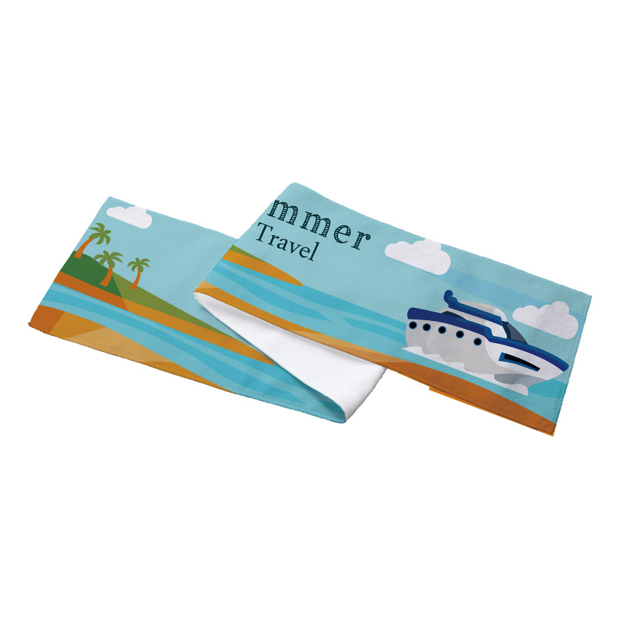 ソフトタッチマフラータオル　ホワイト