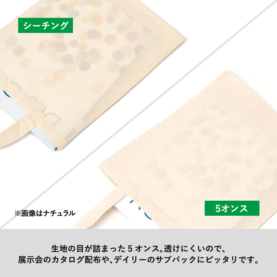 厚手コットンWスタイルバッグ