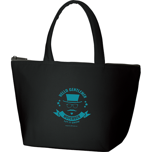 TR-0769キャンバス保冷トート（S）　ナイトブラック