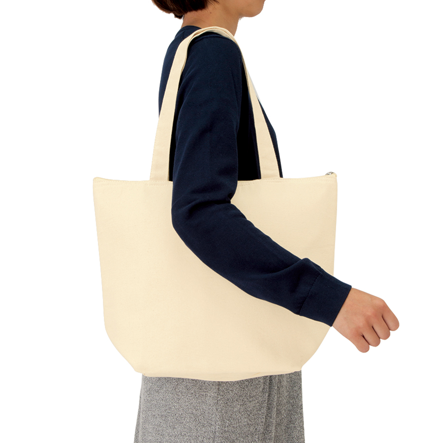 キャンバス保冷トート（M）　ナチュラル
