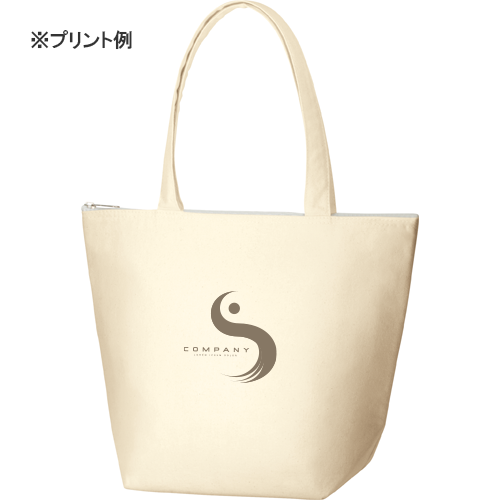 キャンバス保冷トート（M）　ナチュラル