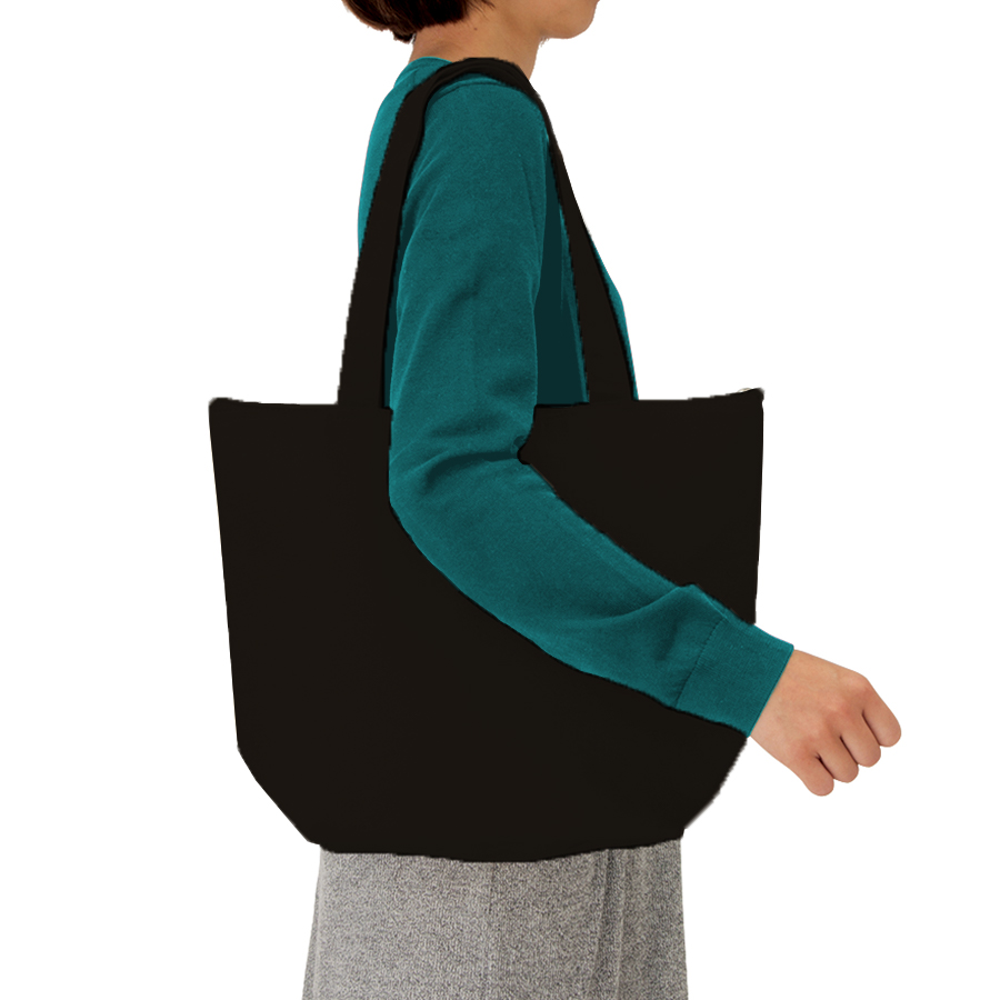 キャンバス保冷トート（M）　ナイトブラック