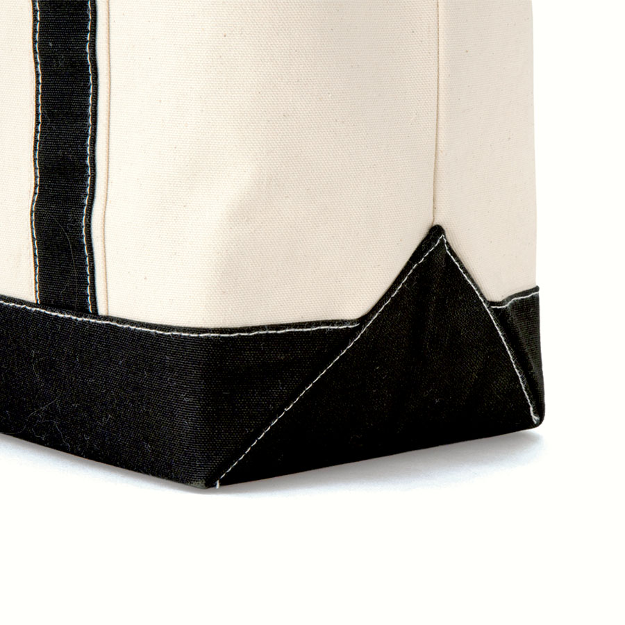 キャンバスバイカラートート（L）