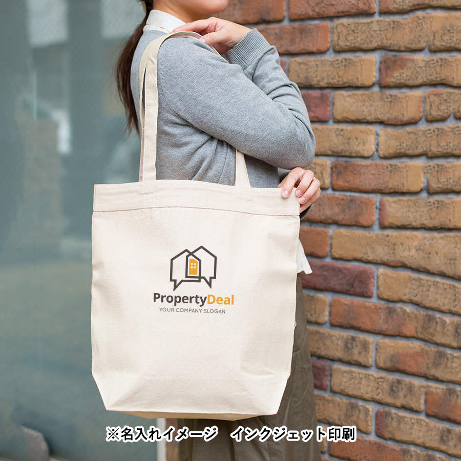 キャンバスベルトライントート　ナチュラル