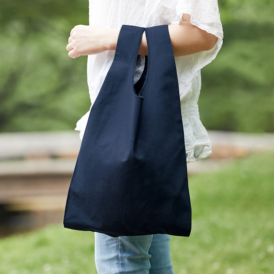 厚手コットンマルシェバッグ（M）