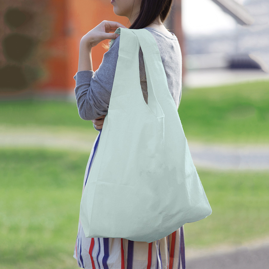 厚手コットンマルシェバッグ（L）