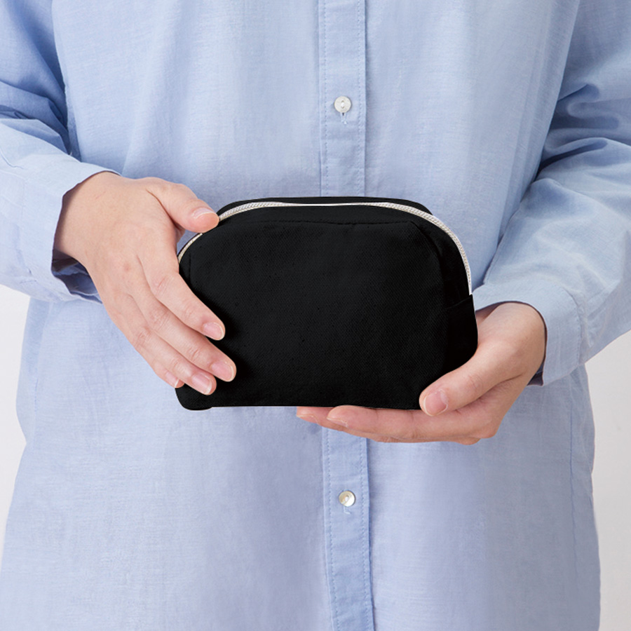 キャンバスファスナーポーチ（S）