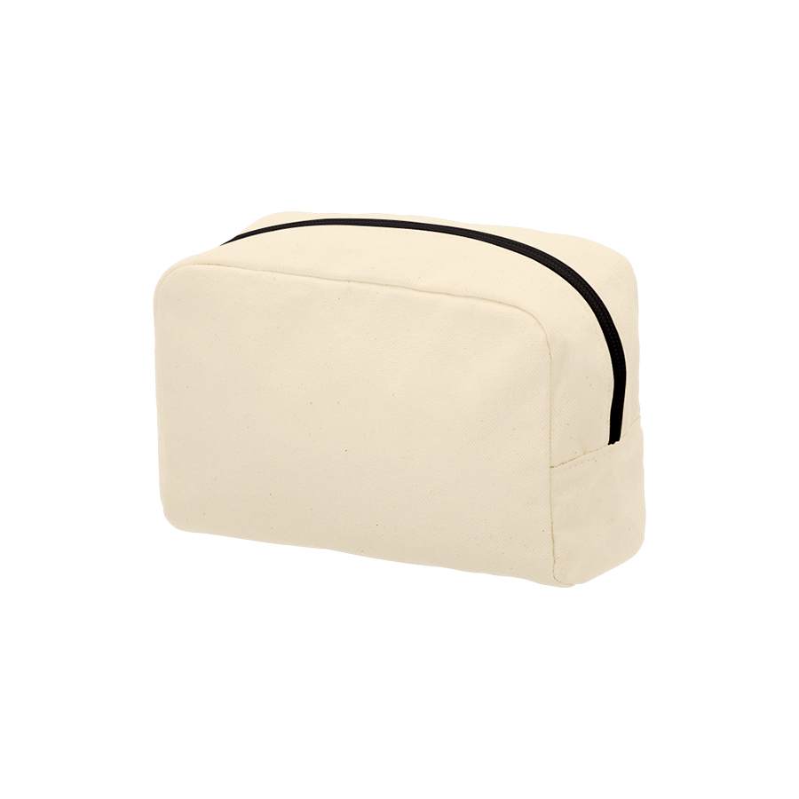 キャンバスファスナーポーチ（M）　ナチュラル