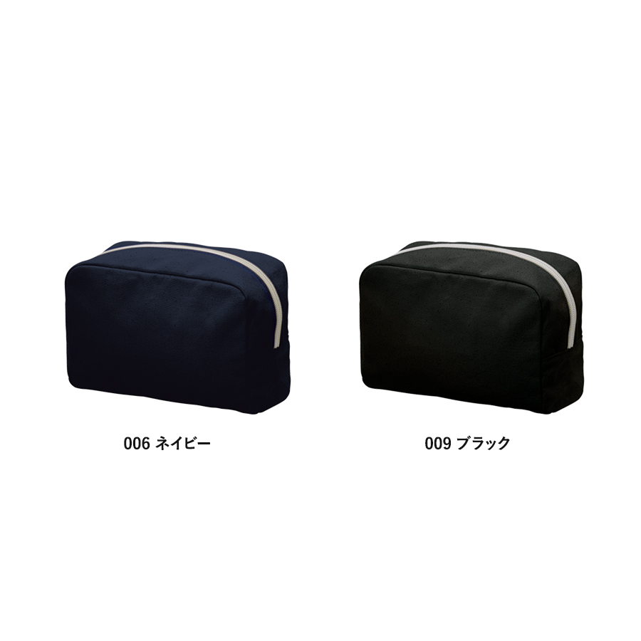 キャンバスファスナーポーチ（Ｍ）