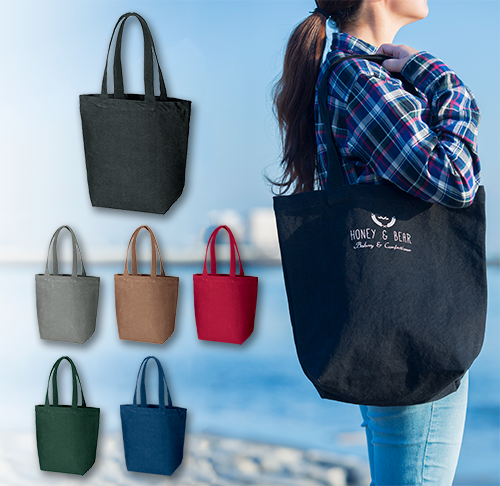 【アウトレット】ウォッシュキャンバストート（M）