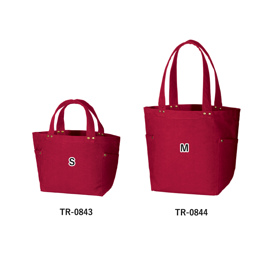 【アウトレット】ウォッシュキャンバスマルチスタッズトート（S）