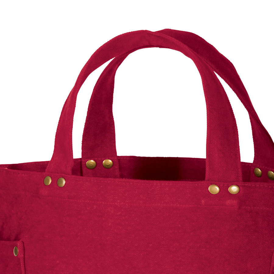 【アウトレット】ウォッシュキャンバスマルチスタッズトート（S）