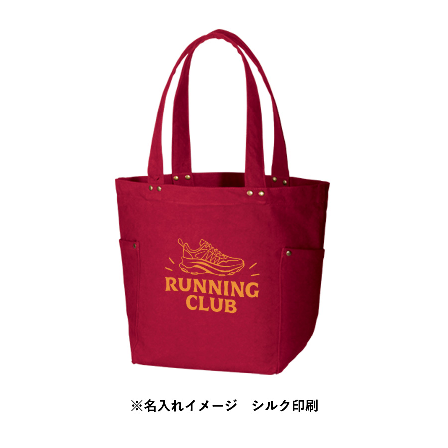 【アウトレット】ウォッシュキャンバスマルチスタッズトート（M）