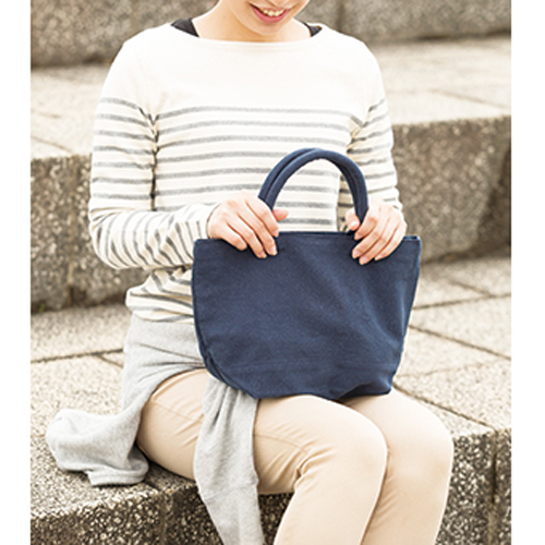 【アウトレット】ウォッシュキャンバスパイプハンドルトート（S）