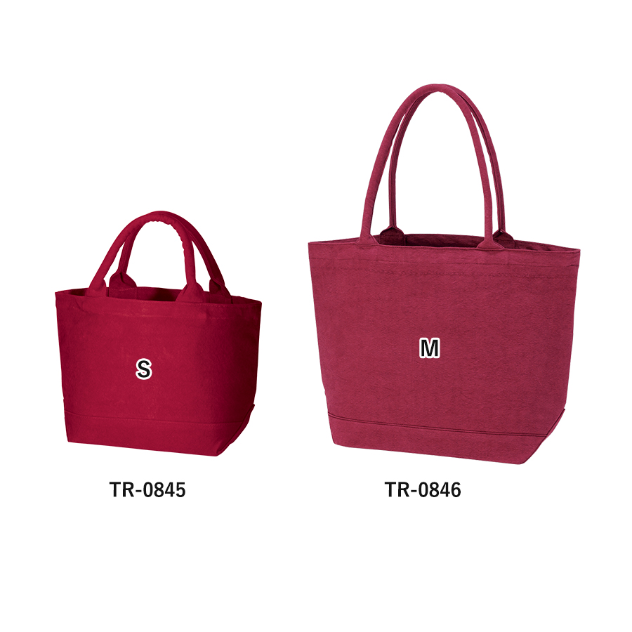 【アウトレット】ウォッシュキャンバスパイプハンドルトート（M）