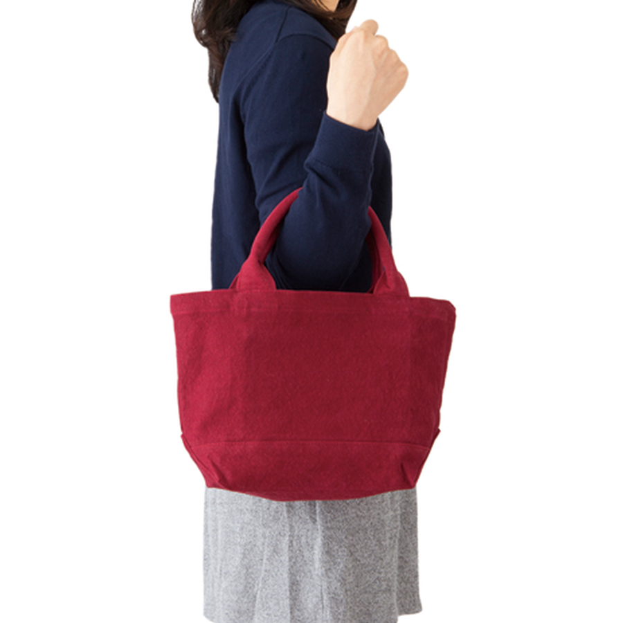 【アウトレット】ウォッシュキャンバスパイプハンドルトート（S）