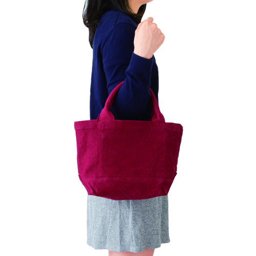 【アウトレット】ウォッシュキャンバスパイプハンドルトート（S）