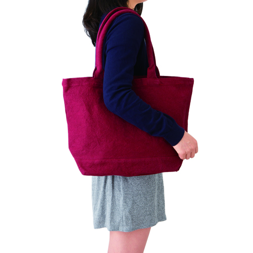 【アウトレット】ウォッシュキャンバスパイプハンドルトート（M）