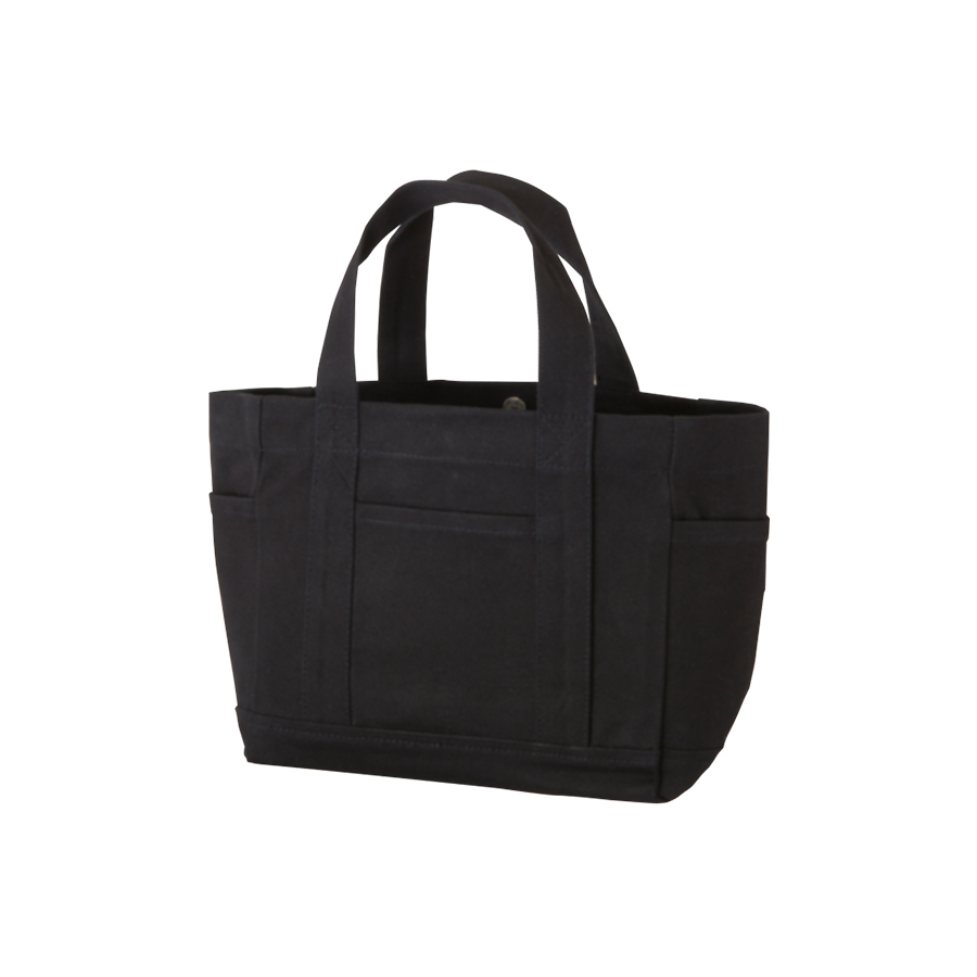 厚手キャンバスポケットマルチトート（S）ナイトブラック
