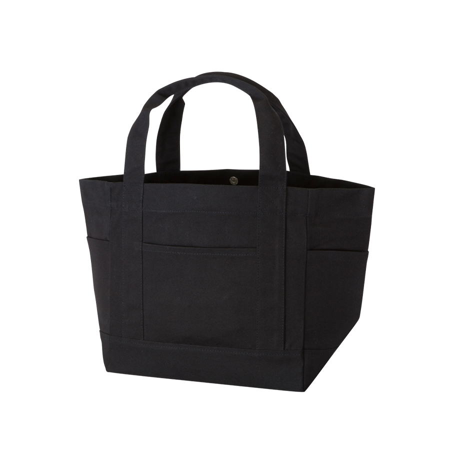 厚手キャンバスポケットマルチトート（M）ナイトブラック