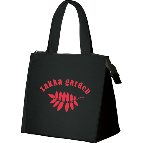 TR-0868-009キャンバススクエア保冷トート（S）ナイトブラック